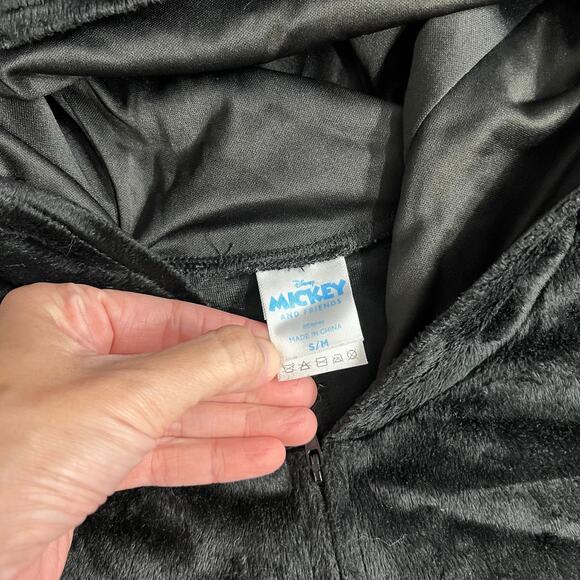 SOLDDisney Mickey Mouse Adult Costume S / M Halloween Jumpsuit One Piece Zip-up - Picture 11 of 16